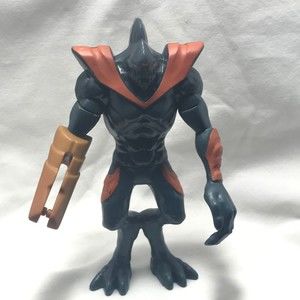 Mattel 2017 Max Steel Armored Elementor Monster Action Figure Burger King Toy